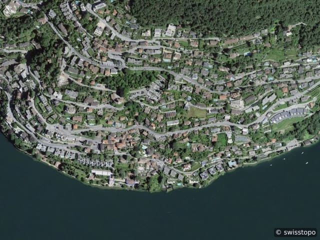 Luftbild Castagnola