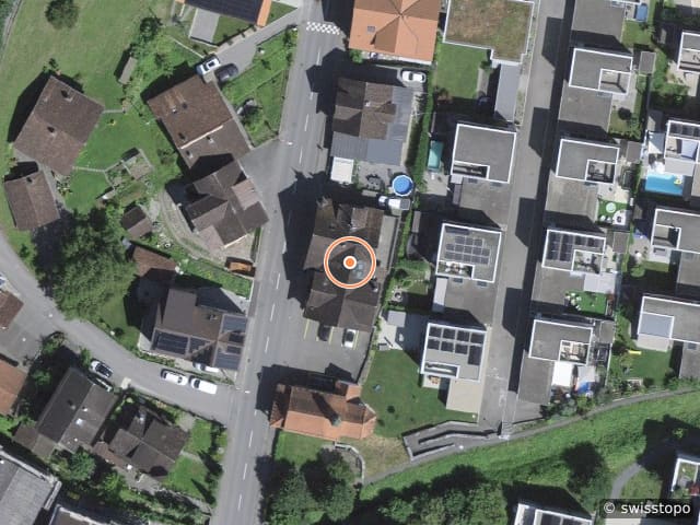 Luftbild Brünigstrasse 11, Alpnachstad