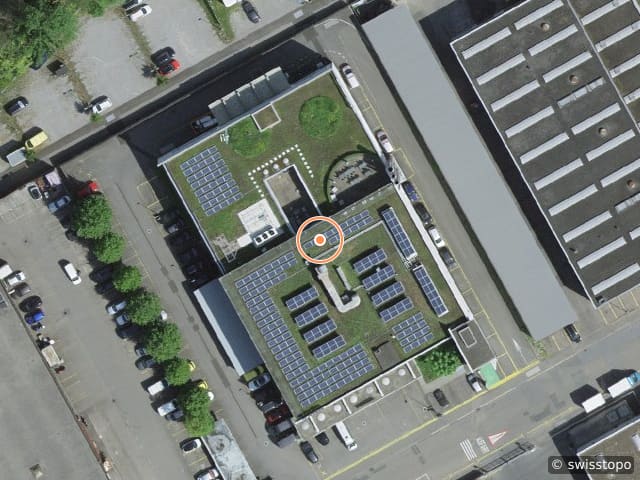 Luftbild Reusseggstrasse 9, Luzern
