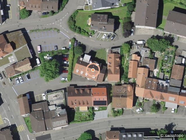 Luftbild Postgasse 3, Aesch