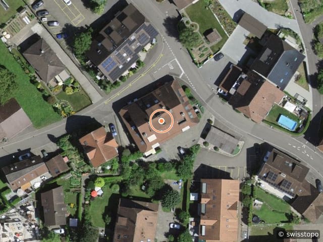 Luftbild der Lage – Zelglistrasse 7, 5622 Waltenschwil