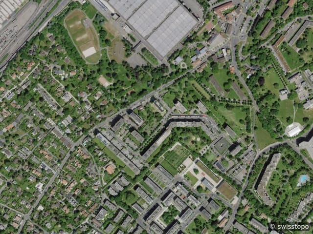 Luftbild Le Grand-Saconnex