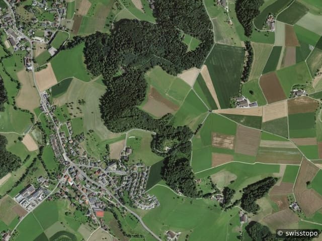Luftbild Grossdietwil