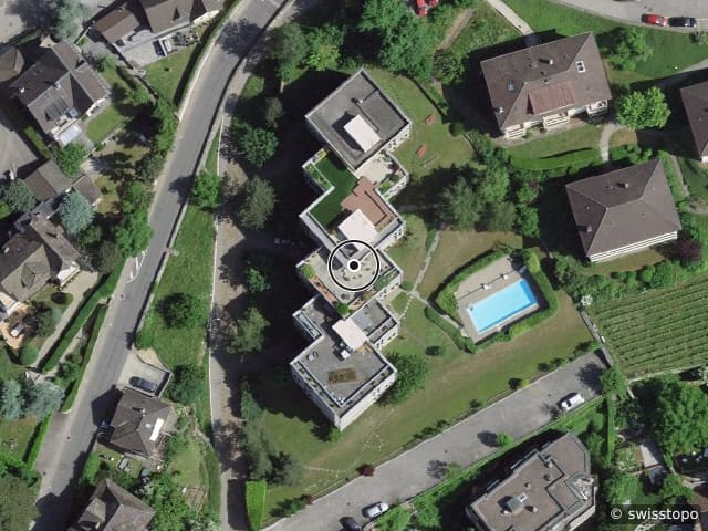 Luftbild Chemin des Pavés 10, Peseux
