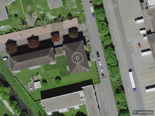 Luftbild der Lage – Sternstrasse 5, 9015 St. Gallen