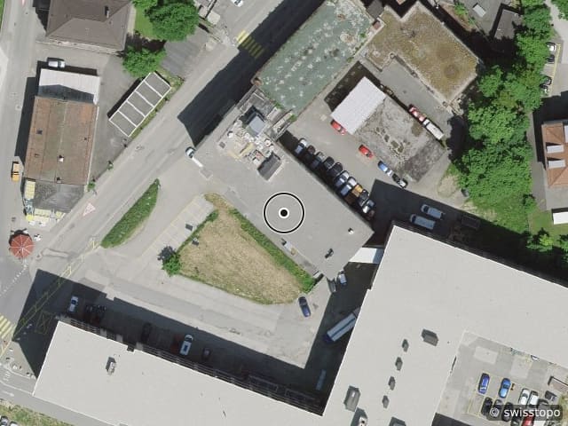 Luftbild Rue de l'Industrie 19, Ste-Croix