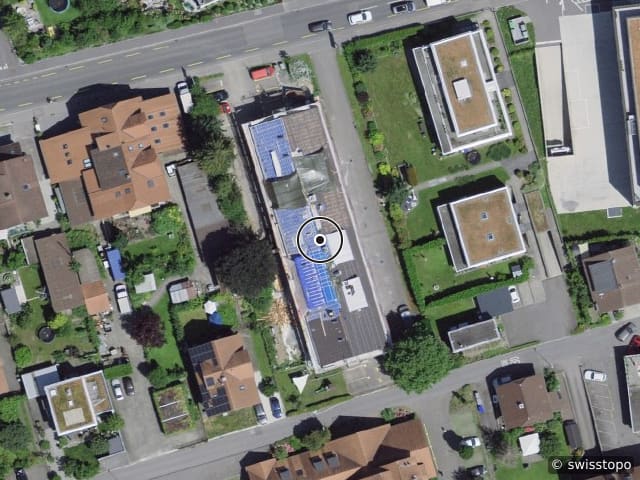 Luftbild Talackerstrasse 5A, Thun