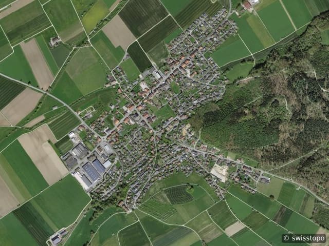 Luftbild Kestenholz