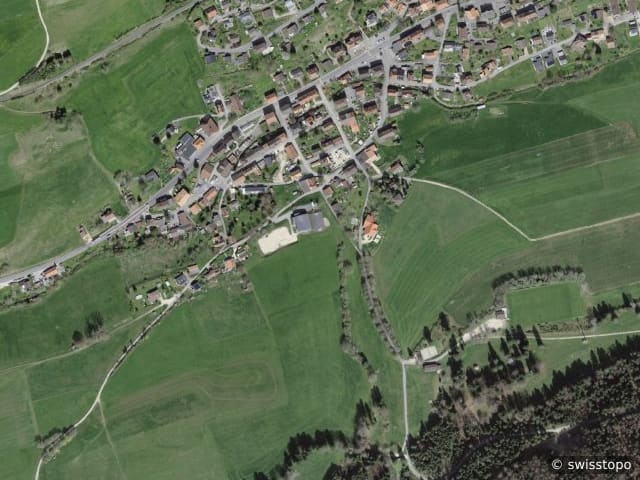 Luftbild Route des Sauges 26, Sonvilier