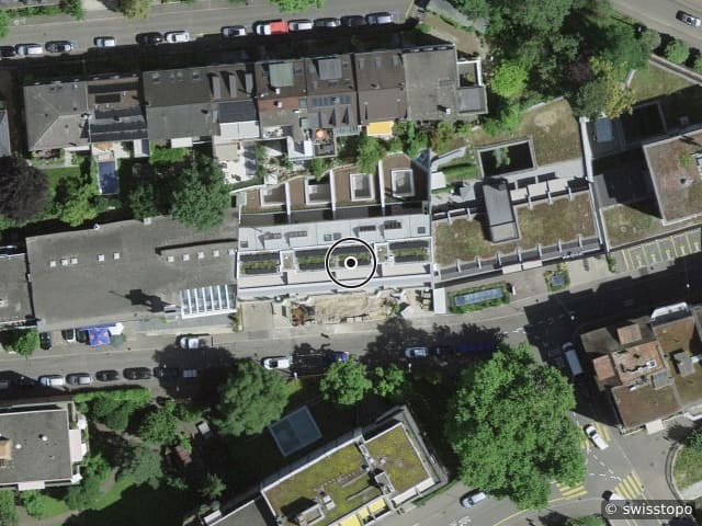 Luftbild Rümelinbachweg 10/12, Basel
