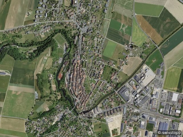 Luftbild Orbe