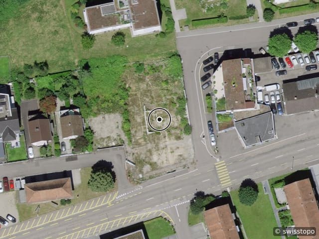 Luftbild Rheinstrasse 36, Augst