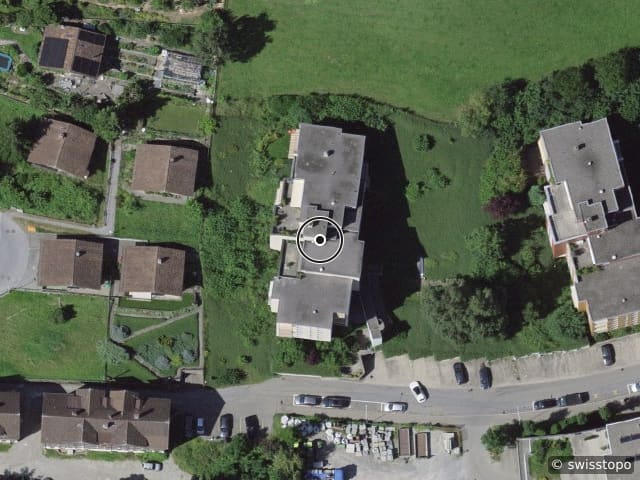 Luftbild Burghalden 10, Herisau