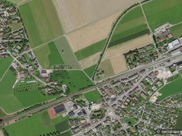 Luftbild Islikon