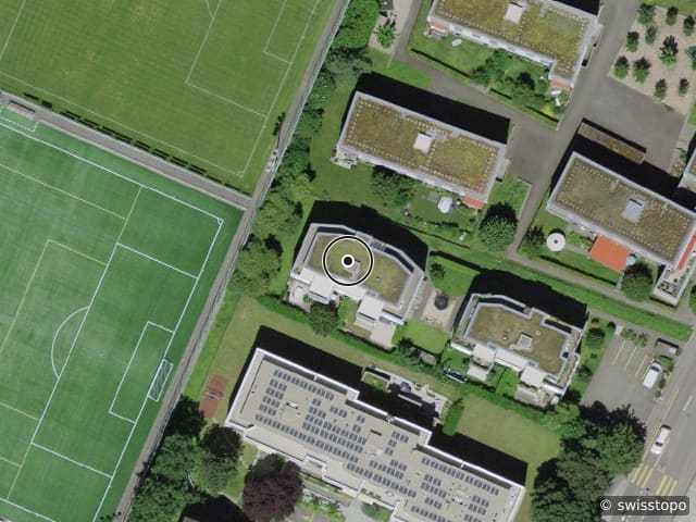 Luftbild Oberwilerstrasse 68, Binningen