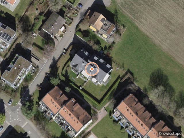 Luftbild Fridlimattstrasse 5, Binz