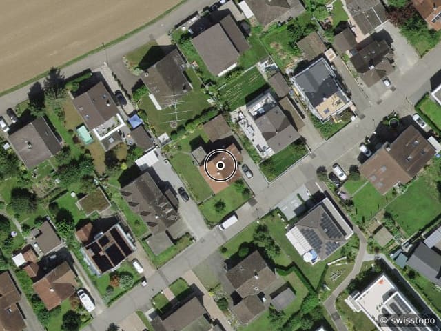 Luftbild Rheinfelderstrasse 16, Möhlin