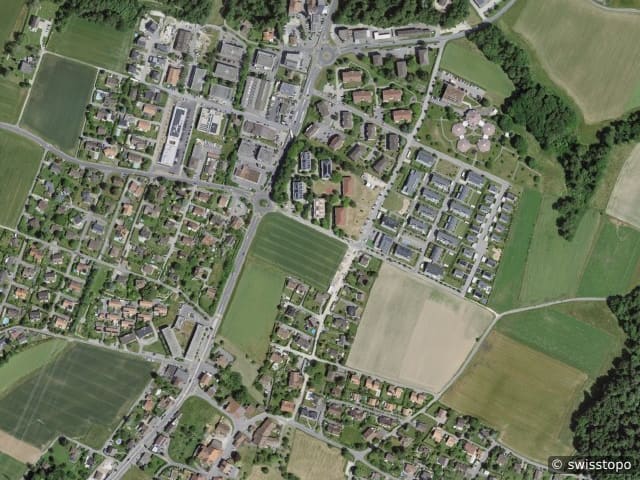 Luftbild Rue Maison de Ville 4, Bretigny-sur-Morrens