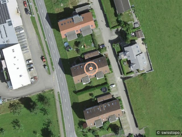 Luftbild der Lage – Birkenweg 12, 6145 Fischbach
