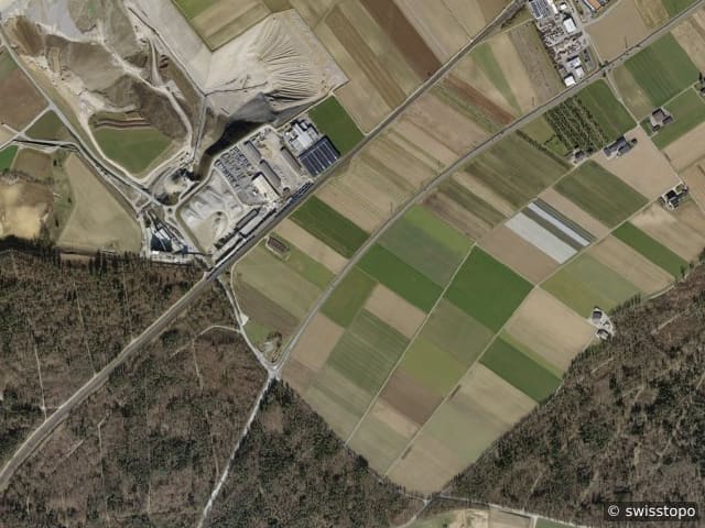 Luftbild Eglisau