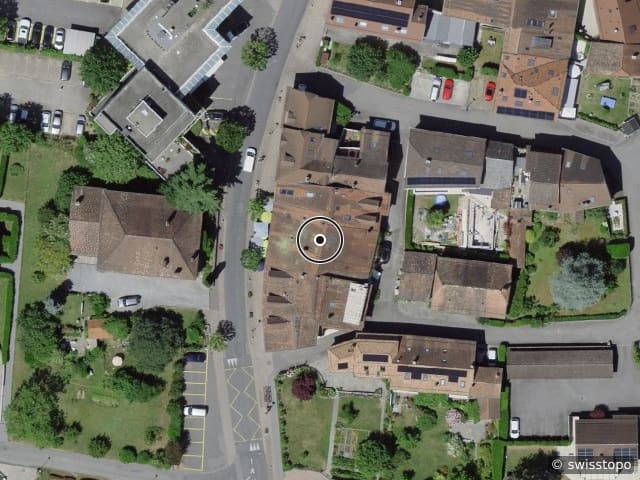 Luftbild Route du Lac 11, Denges