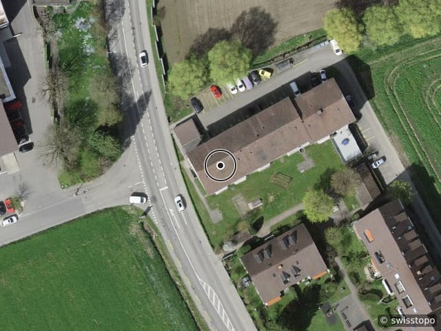 Luftbild Emmentalstrasse 165, Flamatt