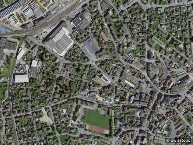 Luftbild Langenthal