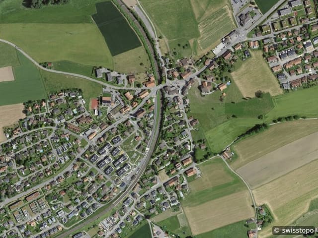 Luftbild Fin des Més 1, Neyruz
