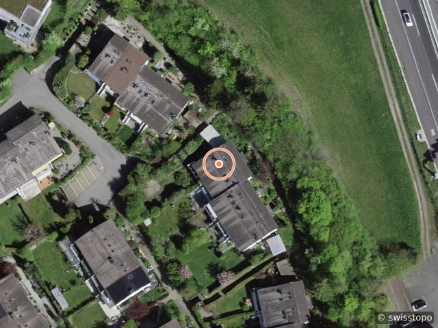 Luftbild Steinhübeliweg 67, Muri b. Bern