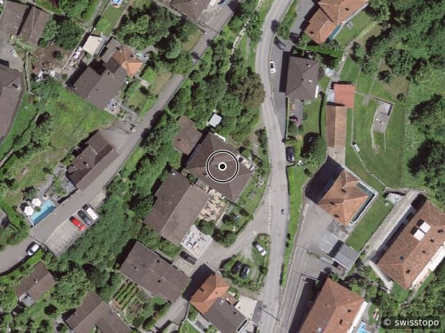 Luftbild Via Costa di Dentro 19, Brissago, Locarno, Lago Maggiore