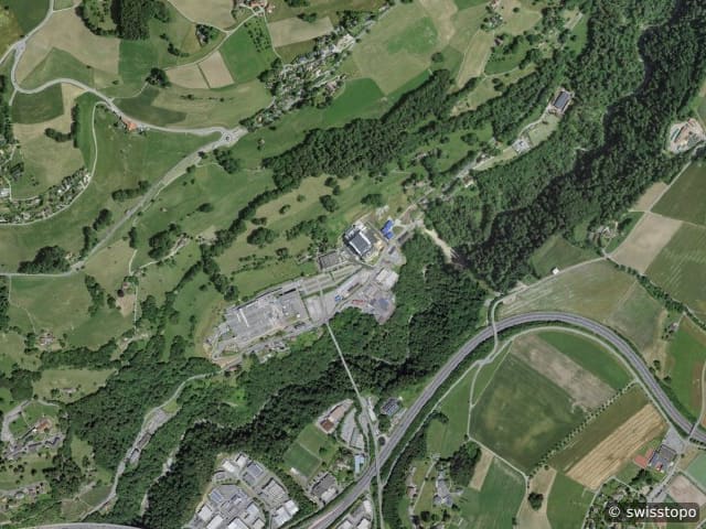 Luftbild Fenil-sur-Corsier