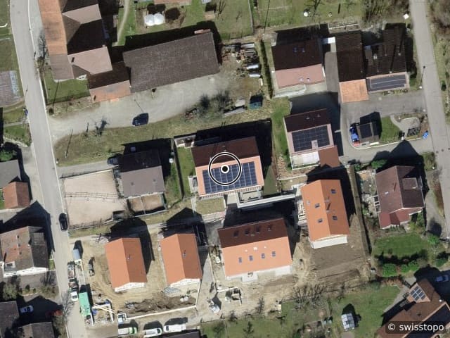 Luftbild Breitiweg 5, Wildensbuch
