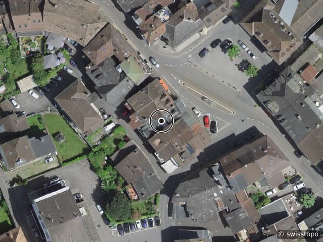 Luftbild Rue Centrale 18, Bex