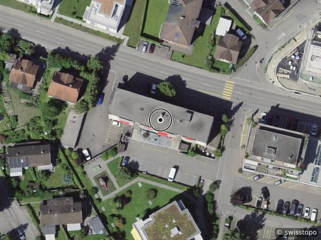 Luftbild Flawilerstrasse 32A, Oberuzwil