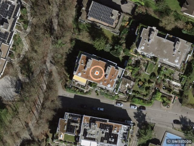 Luftbild Ferdinand-Hodler-Strasse 46, Zürich