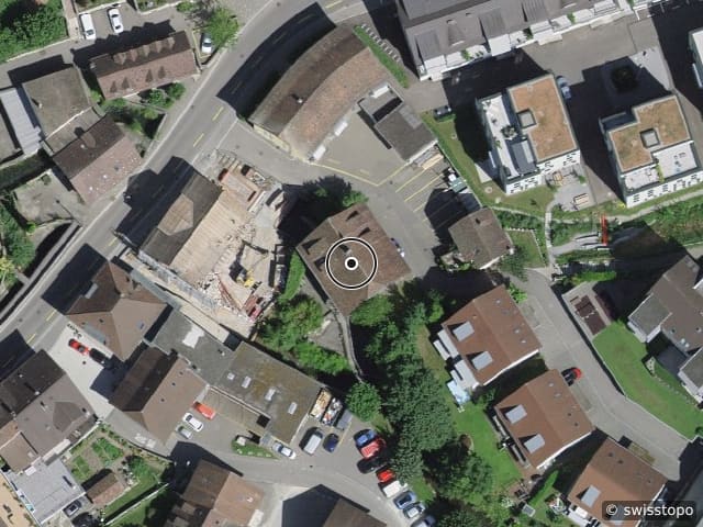 Luftbild Mühlegasse 2, Aarburg