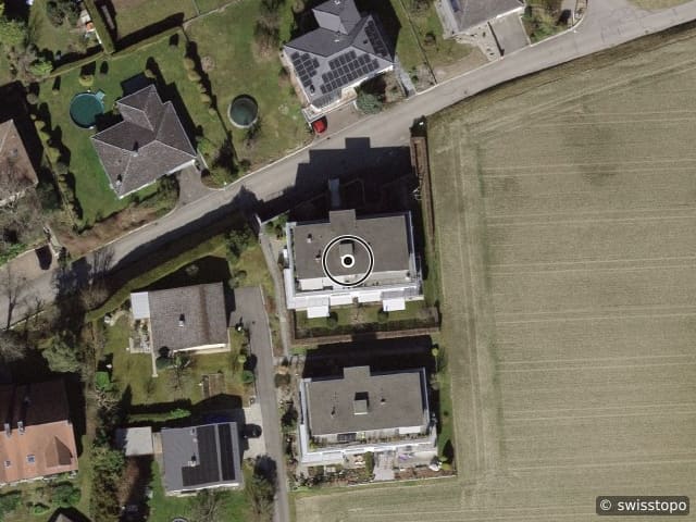 Vista aerea della posizione – Alte Zollstrasse 18, 8260 Stein am Rhein