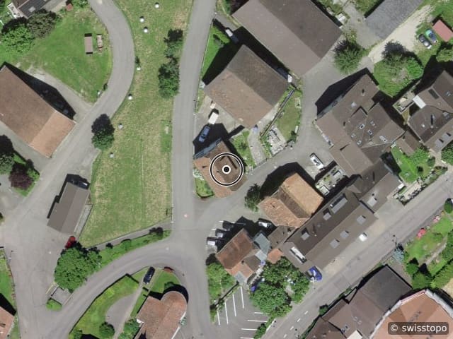 Luftbild Kirchgasse 3, Schönenbuch