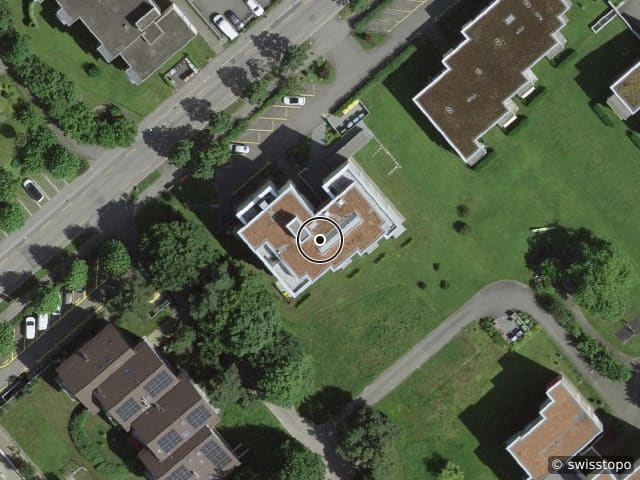 Luftbild der Lage – Untere Wiese 10, 6020 Emmenbrücke