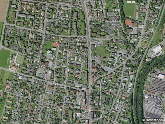Luftbild Aesch