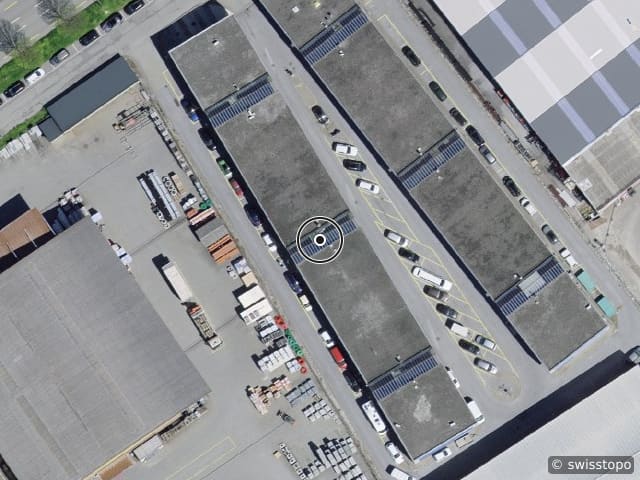 Luftbild Rue de l'Ancienne-Pointe 16, Martigny