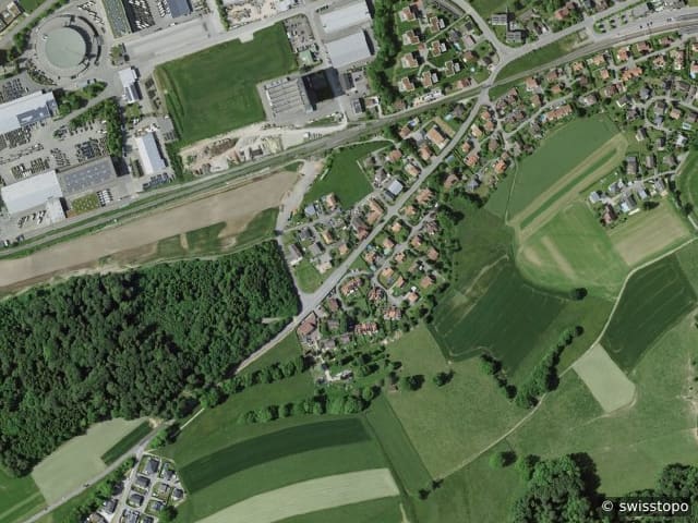 Luftbild Grolley