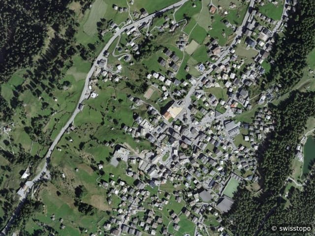 Luftbild Eschulbodo 501, Grächen