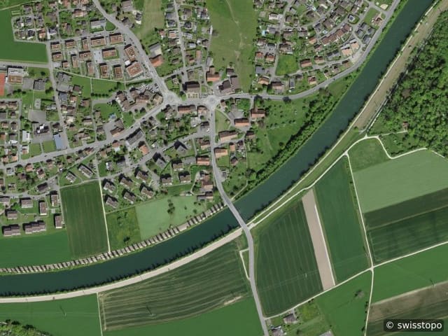 Luftbild Obergösgen
