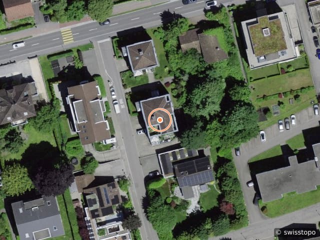 Luftbild Etzelstrasse 3, Rapperswil