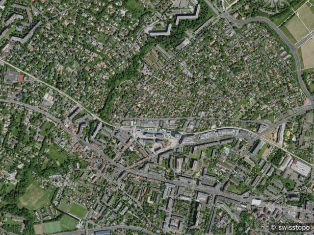 Luftbild Chêne-Bourg