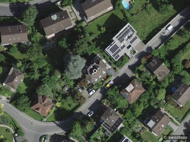 Luftbild Wesemlinstrasse 39, Luzern