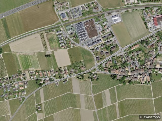 Luftbild chemin sus craux 6, Perroy