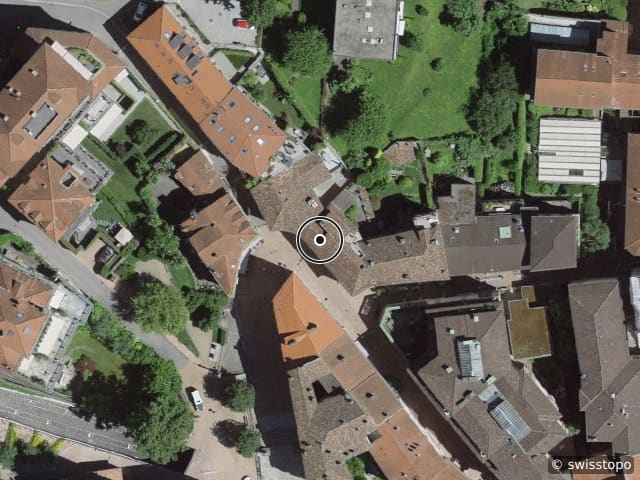 Luftbild via Cattedrale 12, Lugano