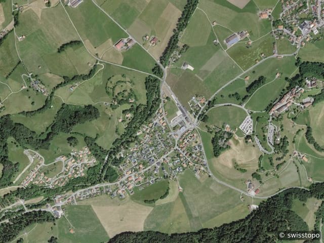 Luftbild Pringy